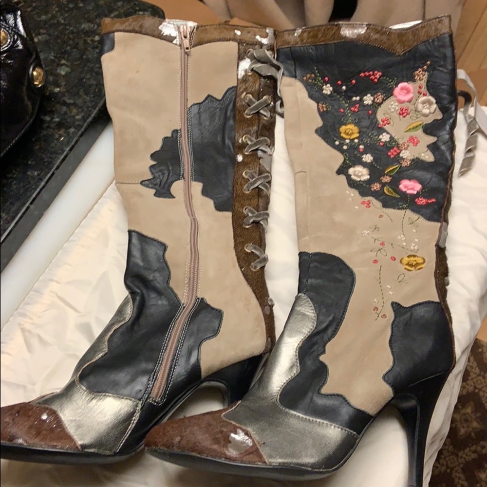 NWOT SE Boutique By Sam Edelman Tall Unique Boots